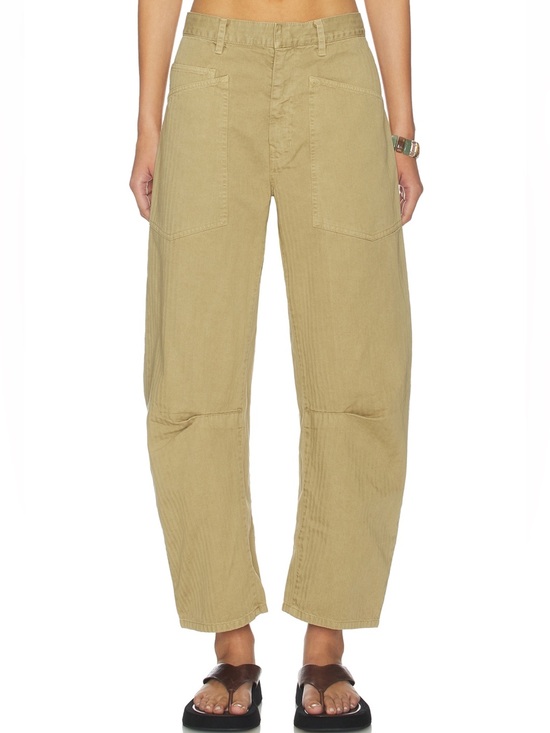 Nili Lotan Pants - Nili Lotan shon pants in french Khaki